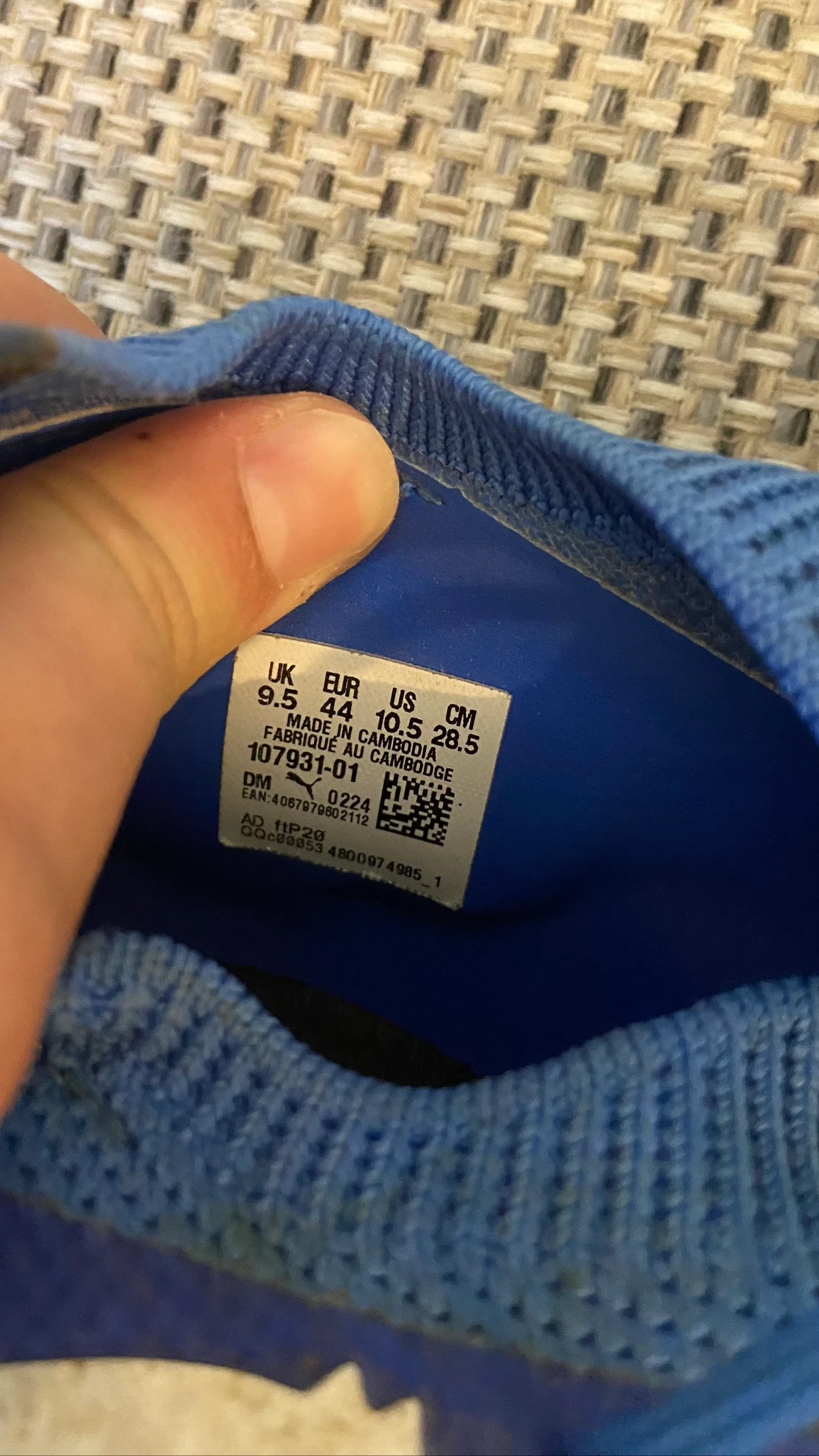 Tênis de futebol Puma Tamanho 44 Estado perfeito – photo 10